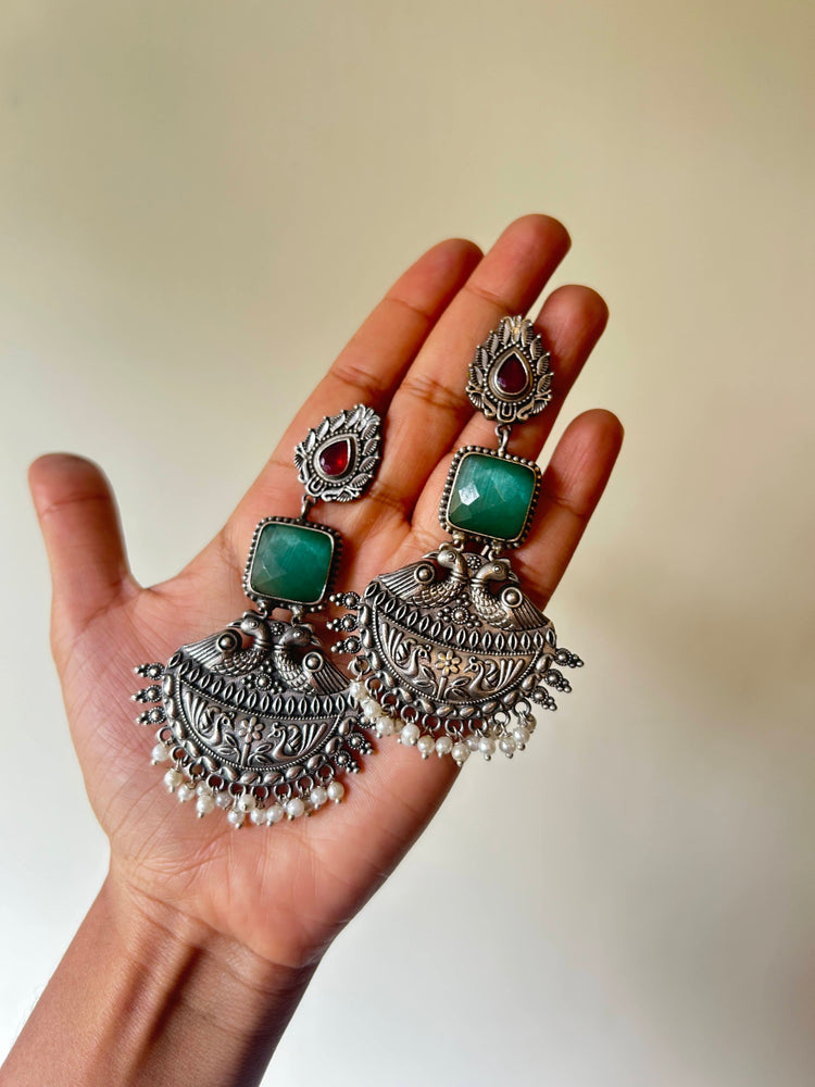 Tarang oxidised earrings
