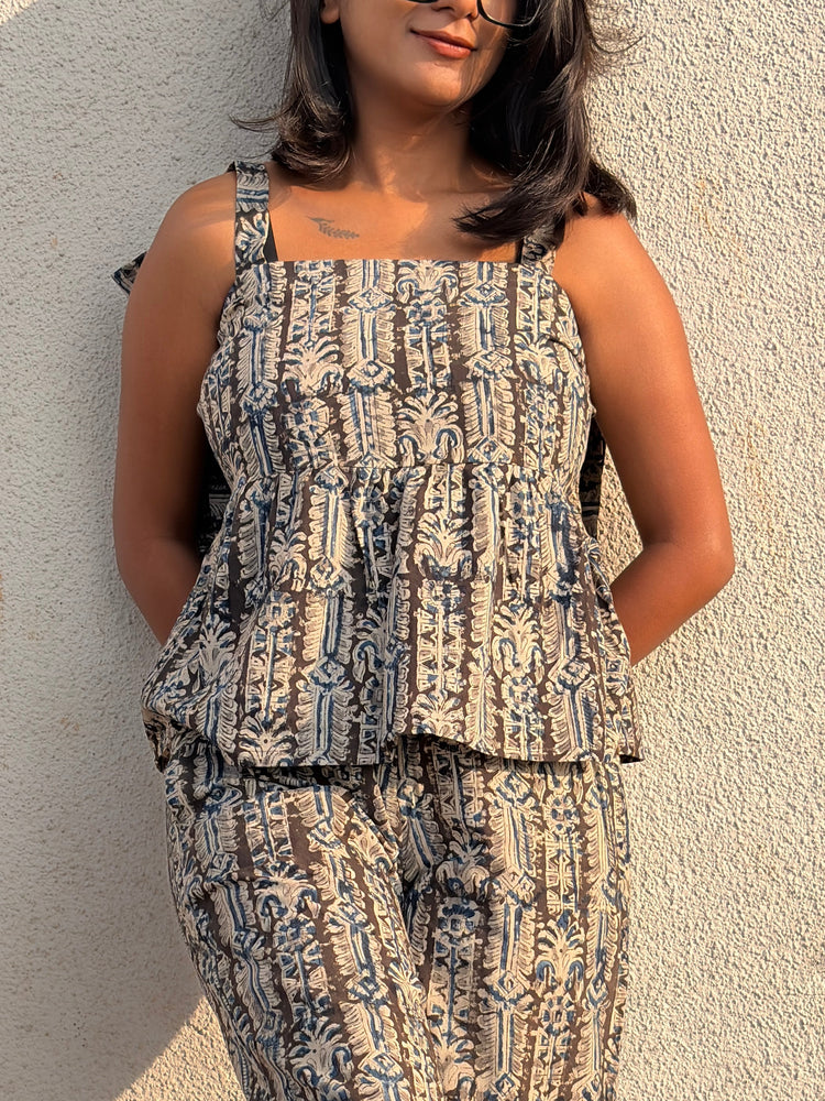 Gol Kalamkari Co-ord Set
