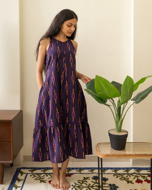 Jamun Ikat Dress