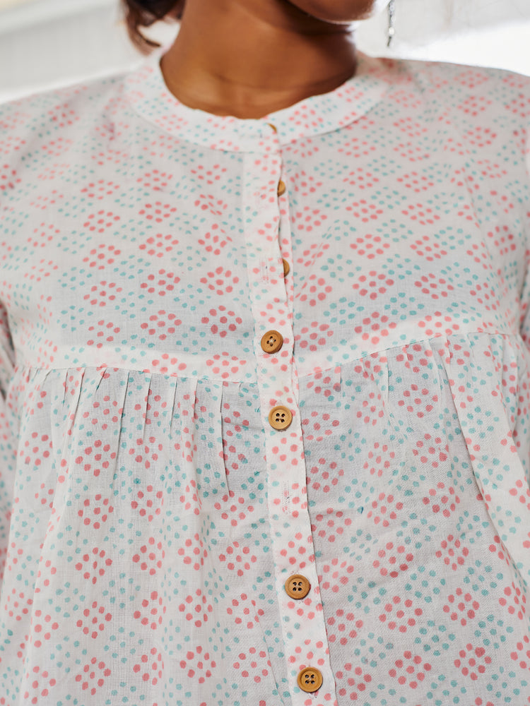 Saphed Polka Dots Top