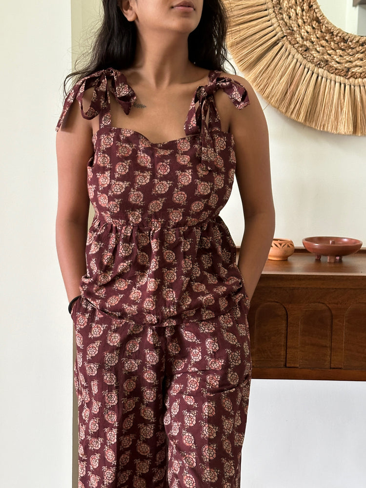 Gol Kalamkari Co-ord Set