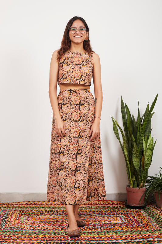 Saanjh Kalamkari Co-ord Set