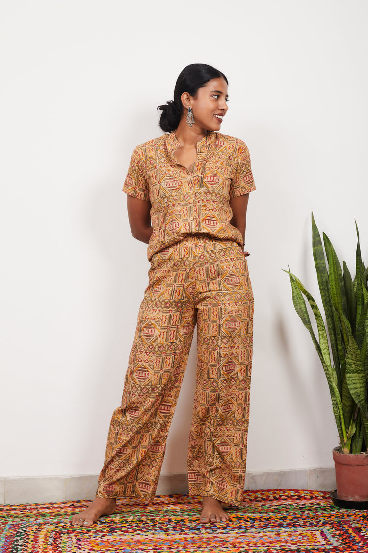 Tej Kalamkari Co-ord Set