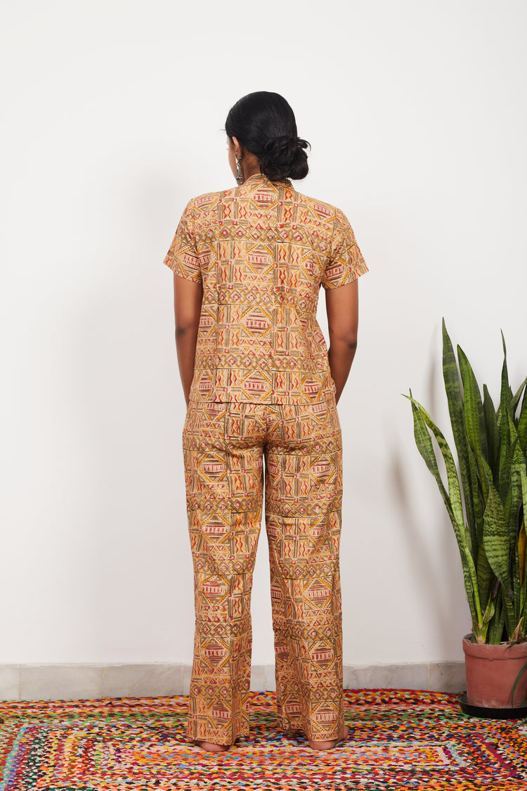 Tej Kalamkari Co-ord Set