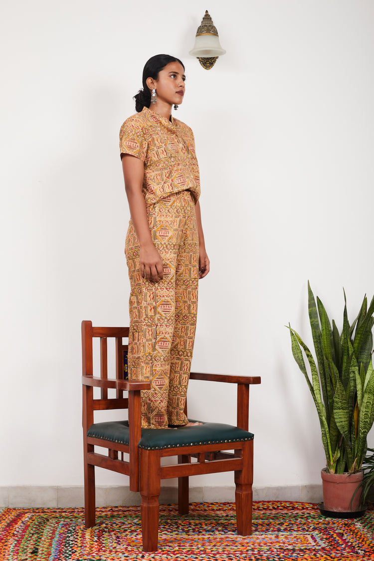 Tej Kalamkari Co-ord Set