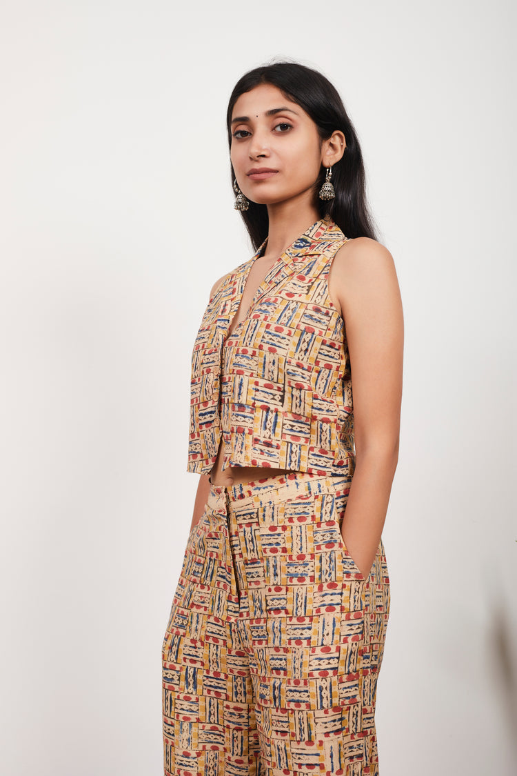 Riva Kalamkari Co-ord Set