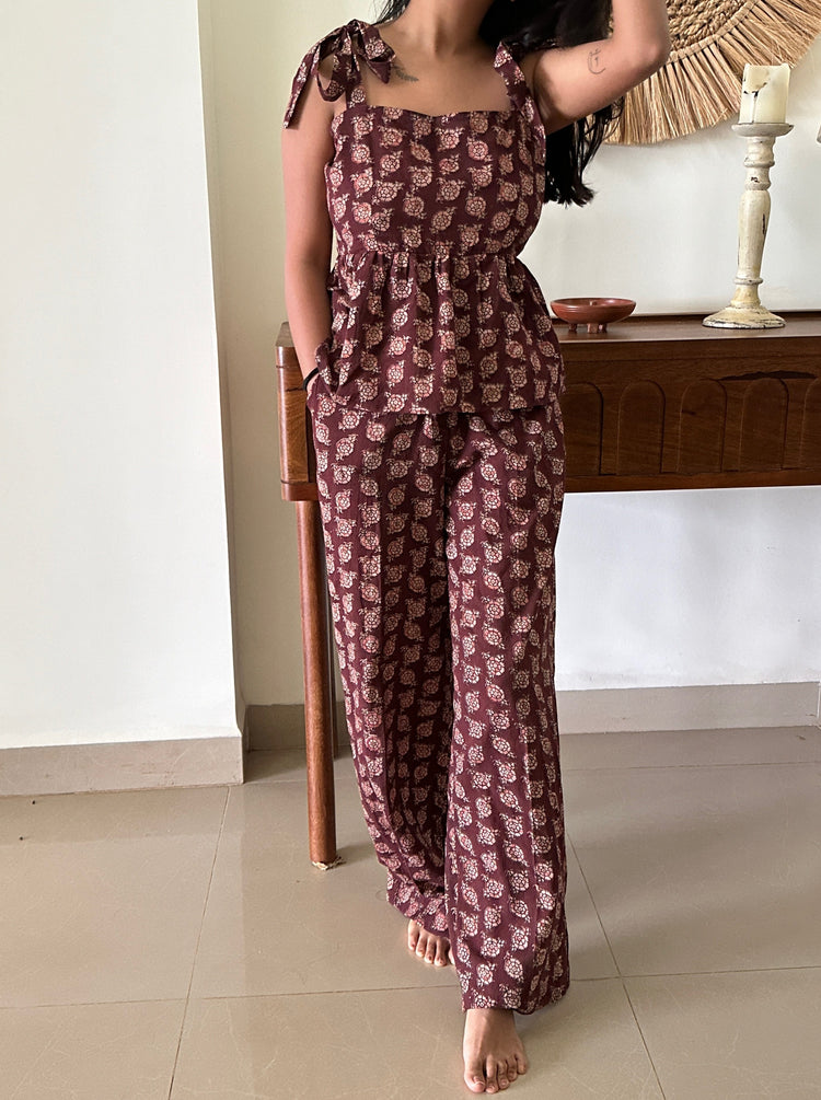 Gol Kalamkari Co-ord Set