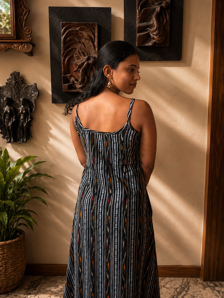 Eclipse Ikat Slip Dress