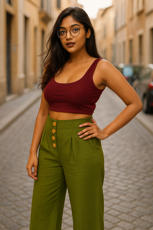Button down pants