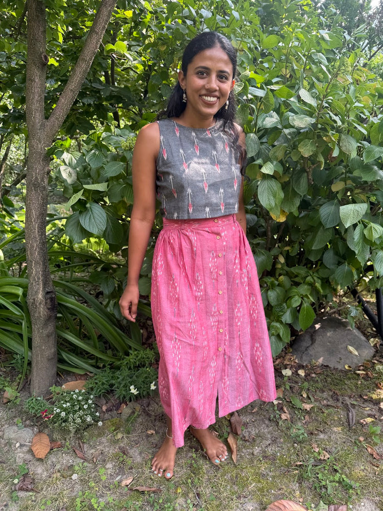 Gulnaar Ikat Co-ord Set