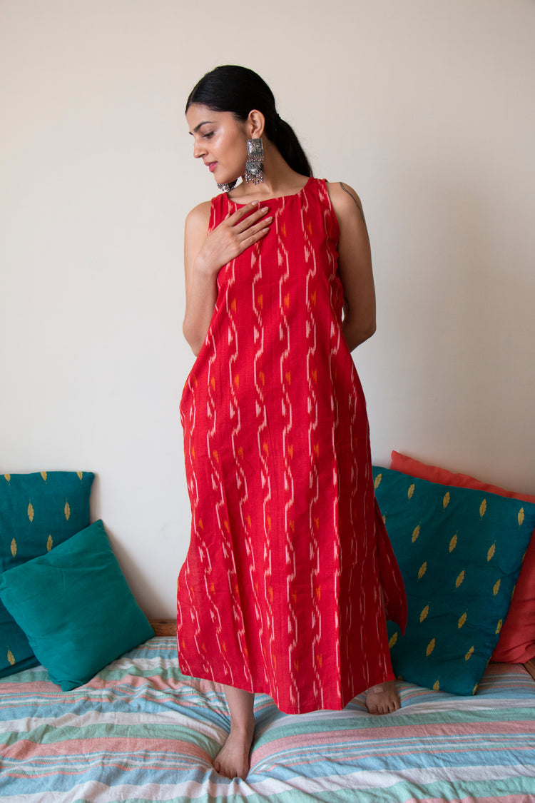 Mirch Ikat Dress