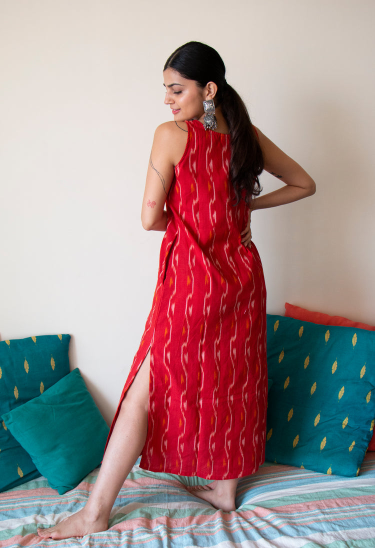 Mirch Ikat Dress