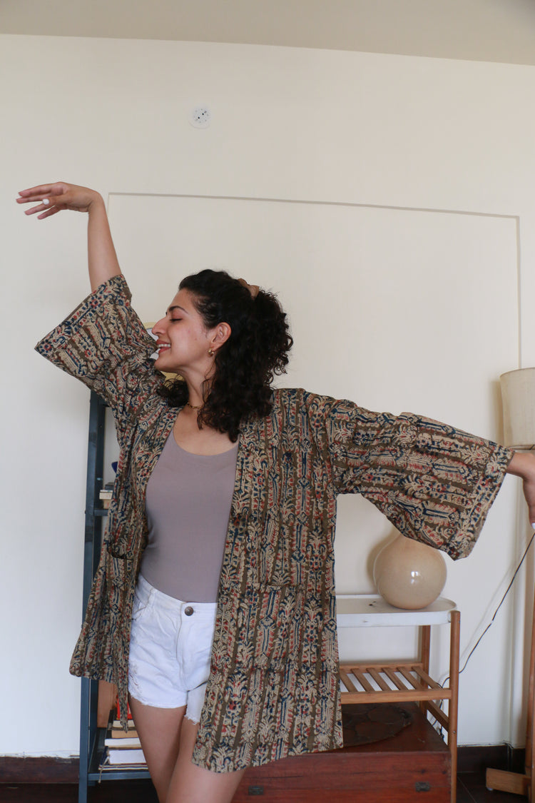 Easy Peasy Kalamkari Jacket