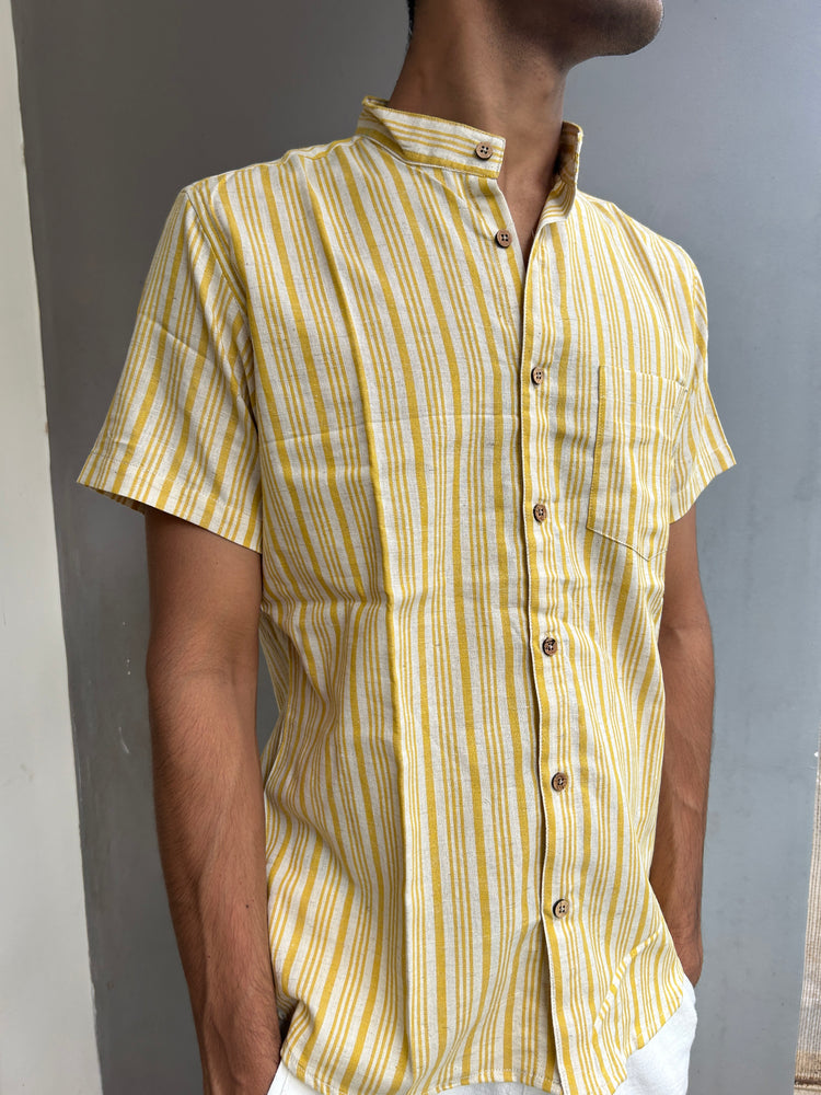 Mosambi Unisex Handloom Shirt