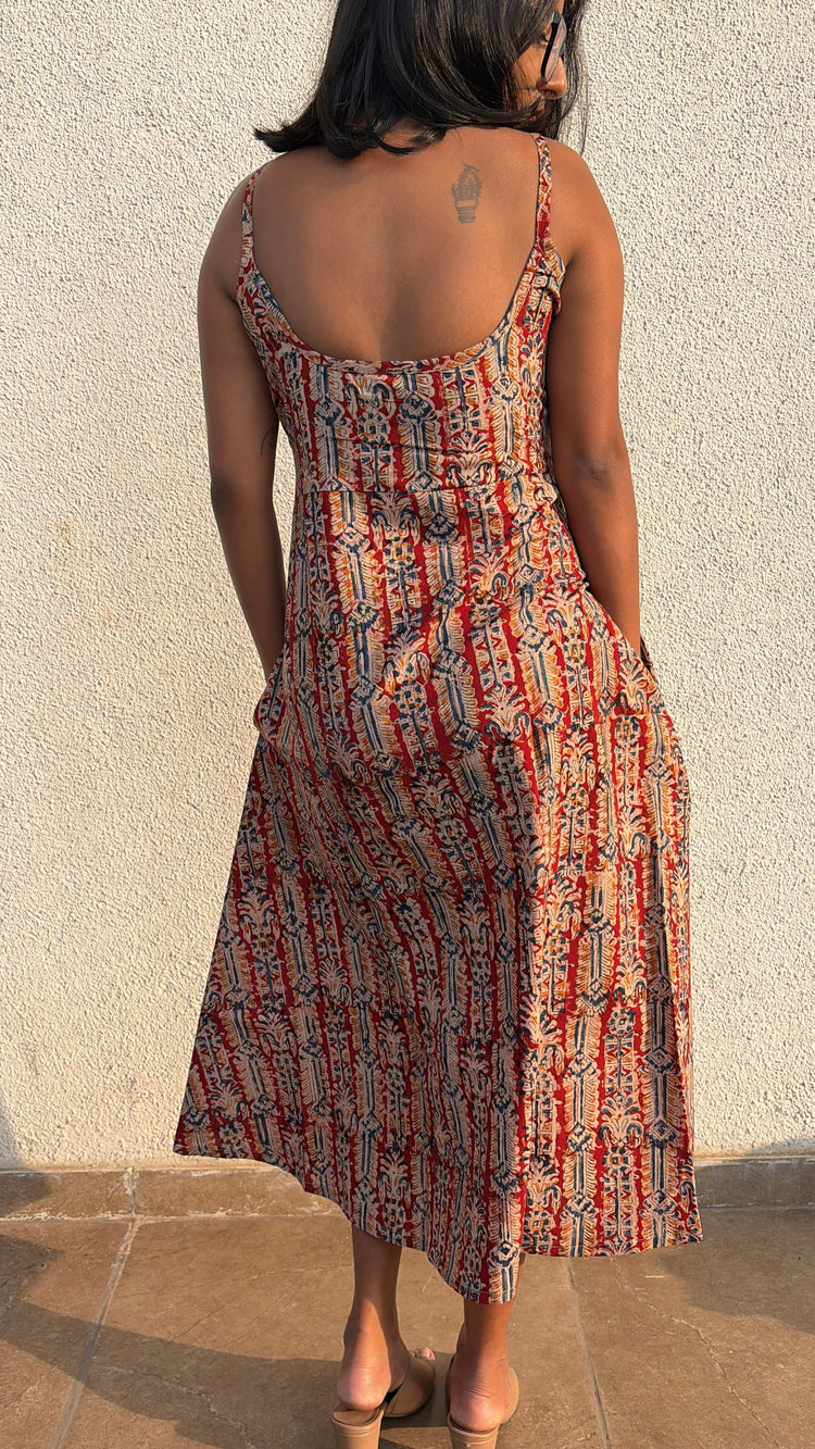 Aangan Kalamkari slip dress