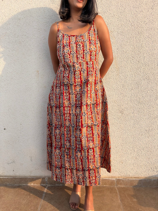 Aangan Kalamkari slip dress