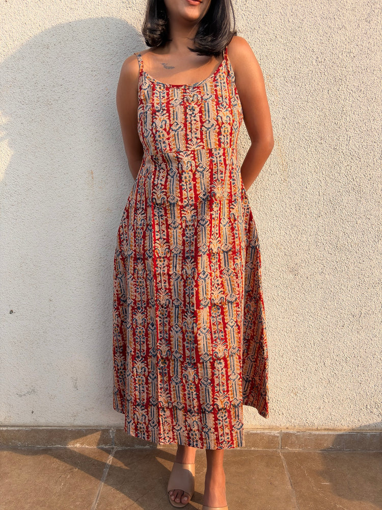 Aangan Kalamkari slip dress