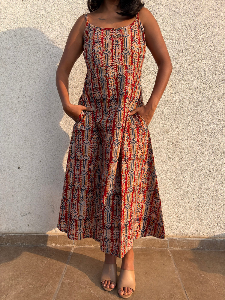 Aangan Kalamkari slip dress