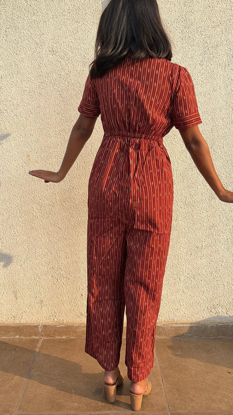 Kiya Ikat Jumpsuit