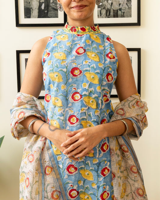 Neelbagh Hand Block Print Cotton Set