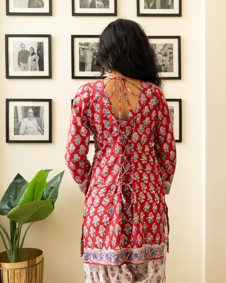 Gulbahaar Hand Block Print Cotton Set