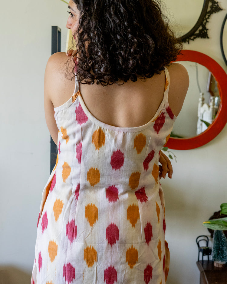 Ladoo Ikat slip suit set