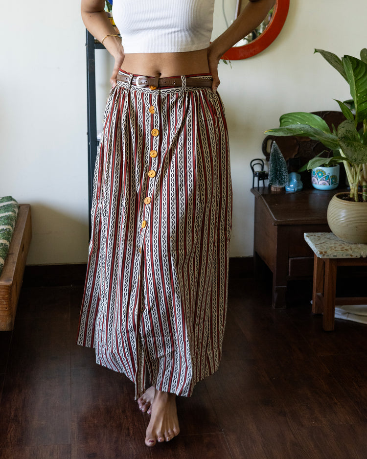 Kairi Bagru Skirt