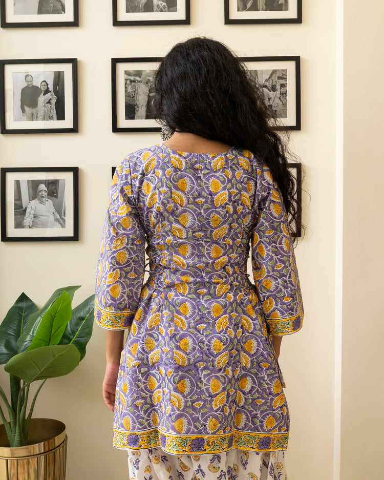 Gulrang Hand Block Print Cotton Set