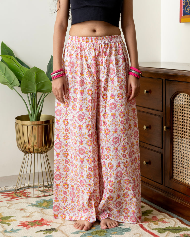 Abha Hand Block Print Cotton Set