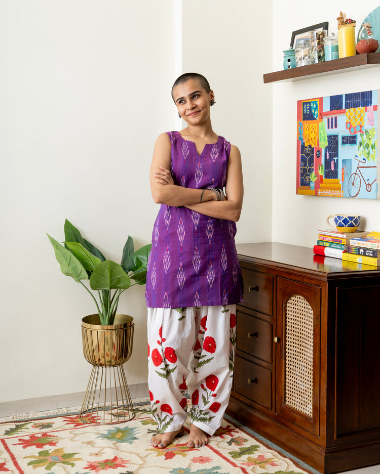 Phool Patti Block Print & Ikat Set