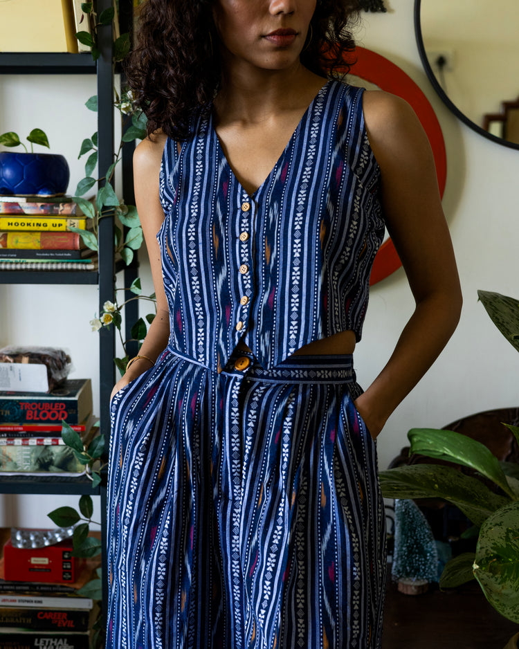 Neelima Ikat Co-ord Set