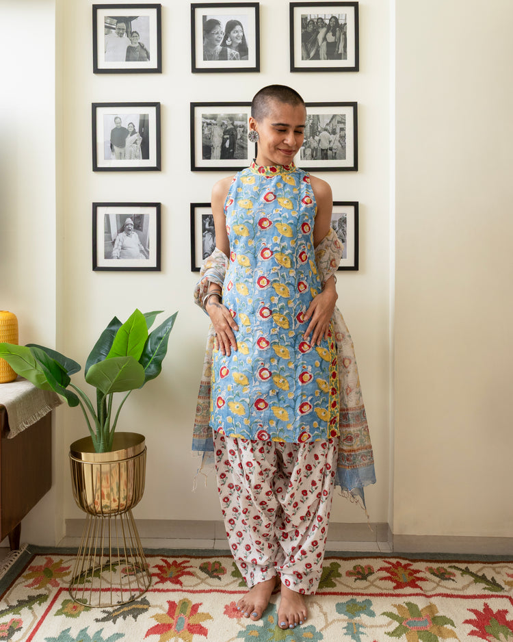 Neelbagh Hand Block Print Cotton Set
