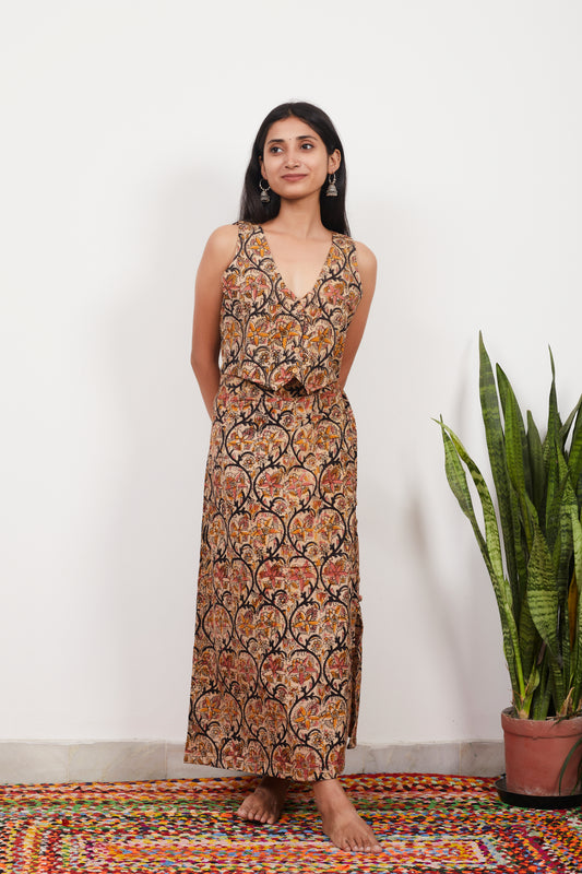 Sandhya Kalamkari Co-ord Set