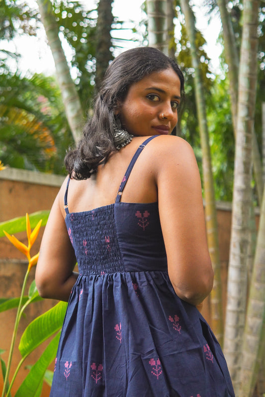 Saavan cotton slip dress