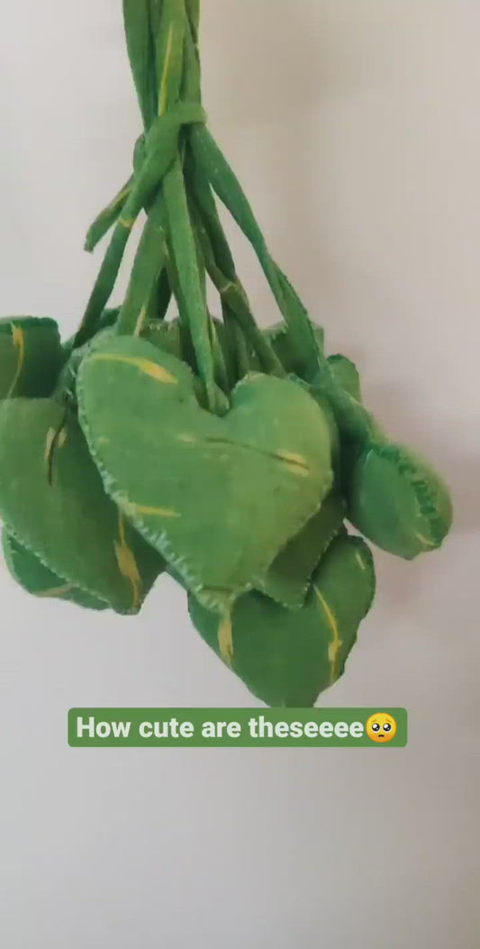 Zero Waste Heart Charms